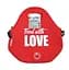 Сумка для обедов Bergner Food with love 30х30х17 см красная (BGEU-2963-6) - миниатюра 2