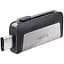 Флешка подвійна SanDisk USB 3.1 Ultra Dual Type-C 256 GB (150 Mb/s) (SDDDC2-256G-G46) - мініатюра 1
