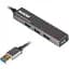 USB-хаб Maxxter HU3A-4P-02 - мініатюра 1