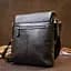 Кожаная сумка мужская Vintage 25х27х5 см sum0013942 - миниатюра 8
