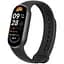 Фітнес-браслет Xiaomi Smart Band 9 Midnight Black + металевий ремінець Type С Silver - мініатюра 3