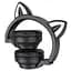 Наушники Bluetooth Главные Borofone BO18 CAT Ear черный - миниатюра 2