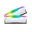 Модуль пам'ятi DDR4 2х8GB/3200 Apacer NOX RGB White (AH4U16G32C28YNWAA-2) - мініатюра 1