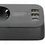 Блок розеток Digitus Office, 3xSchuko, 2xUSB-A, 1xUSB-C, 16A, 1.5 м, вилка Schuko, чорний - мініатюра 2