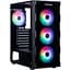 Корпус Prologix E114 Tempered Glass Black [146861] - миниатюра 1