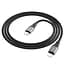 Дата кабель Hoco X86 Spear Type-C to Lightning 20W (1m) Black - мініатюра 3