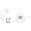 Тепловізійна IP-відеокамера TVT TD-5635E1-VT2(PE/432/VL30/25mm) Thermal 384*288 f=25mm Optical PTZ 4Mp f=4.8-154mm (77-00457) - мініатюра 2