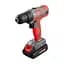 Дрель шуруповерт INTERTOOL DT 0315 аккумуляторная 18 В, крутящий момент 30 Нм - миниатюра 1
