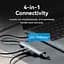Хаб USB Vention 3.0 Type-C -> 4xUSB 3.0/1xUSB-C 5Gbps Black (TGZHB) - мініатюра 3