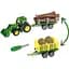 Игрушечный трактор и прицеп Klein John Deere 2 в 1 1:24 (3906) - миниатюра 2