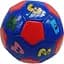 Мяч футбольный детский Bambi Цифры размер №2 14 см красно-синий (2029M(Blue-Red)) - миниатюра 1
