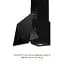 Витяжка декоративна похила Weilor Aura Wds 63 Black - мініатюра 5