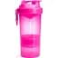 Шейкер спортивний Smart Shake O2GO Neon Pink 600 мл - мініатюра 1