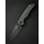 Ніж складаний Sencut Praktisk S24019-3 зелений Micarta, чорне лезо - мініатюра 9