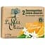 Мыло экстранежное Le Petit Olivier 100% vegetal oils soap цветы апельсина 2х100 г (3549620005035) - миниатюра 1