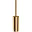 Йоршик для унітазу Omnires Modern Project brushed gold MP60622GLB, Золотий - мініатюра 1
