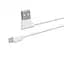Кабель для заряджання телефона USB - micro USB HOCO UPM10 L-подібний Білий - мініатюра 4