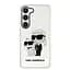 Чехол Karl Lagerfeld IML Glitter Karl and Choupette NFT для Samsung Galaxy S23 Прозрачный - миниатюра 2
