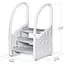 Дитяча сходинка Mealux Kiko White (KD-F041-2 White) - мініатюра 2