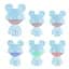 Світильник-нічник Kite LED з акумулятором Cute Mouse блакитний (K25-316-2-3) - мініатюра 4