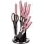 Набор ножей Berlinger Haus I-Rose Collection, розовый (BH 2585) - миниатюра 1