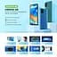 Смартфон Umidigi A9 3/64Gb Blue [69419] - миниатюра 2
