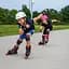 Ролики з комплектом захимту Rollerblade Microblade Combo 28-32 Чорний-Червоний - мініатюра 2