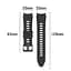 Браслет Ricco для Samsung Galaxy Watch 5 - черно-серый ширина крепления 20мм силикон Watchbands (W19-5WB12227561) - миниатюра 5