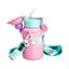 Термос дитячий Yiwu Warm Friends HP18308P зі знімним силіконовим чохлом та ремінцем 450 мл, рожевий - мініатюра 2