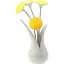 Нічник UFT Flowers NightLight Yellow Квітка з датчиком темряви жовтий - мініатюра 1