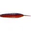 Силикон FishUP Tanta 3" #207 Dark Violet/Orange (6 шт/уп) - миниатюра 1