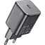Мережовий зарядний пристрій Hoco N40 Mighty 20W Black (616966) [122579] - мініатюра 3