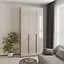 Шафа 3-дверна з антресоллю MebelStar Оскар Gloss BL-B, комплект полиць 120x52x260 см Кашемір/Кашемір (MBS-5434) - мініатюра 1