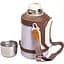 Термос для туризму Vacuum Cup 1,5 л з фліп кришкою та складаними ручками, коричневий Yiwu HP-14-21W - мініатюра 3