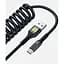 Кабель Luxe Cube Dynamic USB - micro USB (M/M), 1.5 м, Black (4446689101236) - мініатюра 1