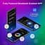 Світлодіодна стрічка Mexllex Led Strip Light 15M, Bluetooth APP і пульт дистанційного керування, Music Sync Changing Color RGB SMD - мініатюра 2