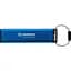 Флеш-накопичувач USB3.2 128GB Kingston IronKey Keypad 200 Type-A Blue (IKKP200/128GB) - мініатюра 2