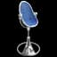Стульчик для кормления Bloom Fresco Silver/Riviera blue (E10535-S\E10540-RBL) - миниатюра 5