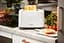 Тостер Adler AD 3216 white 1000Вт/2 відділення/7 режимів підсмажування/розморожування/підігрів булок (AD3216) - миниатюра 2