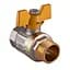 Кран кульовий прямий Solomon 3/4″ ЗВ ЖБ PN40 B1008 - мініатюра 1
