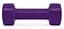 Гантель виниловая Power Play 4125 Achilles 2.5 кг, Violet - миниатюра 3