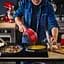 Набор сковородок KitchenAid FHA 20/24/28 см с керамическим покрытием 3 предмета (CC005699-001) - миниатюра 12