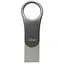 USB флеш накопитель Silicon Power 32GB Mobile C80 Silver USB 3.2 (SP032GBUC3C80V1S) - миниатюра 1