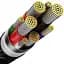 Кабель Baseus Glimmer Series Fast Charging Cable Type-C to Type-C 100W 1m CADH000701 Black - миниатюра 5