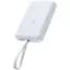 Портативний ЗП Power Bank Baseus EnerFill FM11 30W з БЗП with cable 10000mAh (E00289) Moon White - мініатюра 2