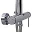 Душова система TOPAZ LOFT TLF 32702-H75-C настінна хромована з одноричажним змішувачем для ванної кімнати - мініатюра 3