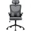 Офисное кресло GT Racer X-5728, черно-серое (X-5728 Black/Gray) - миниатюра 3