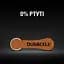 Батарейки для слухових апаратів Duracell Hearing Aid 312 PR41 6 шт. (81546856) - мініатюра 4