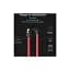 Кабель для передачі даних SATA 3.0 7pin F/F 0.5m L Red Vention (KDDRD) - мініатюра 3