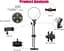 Кільцева LED лампа Ulanzi T1 26см (UV-2517) [81645] - мініатюра 6